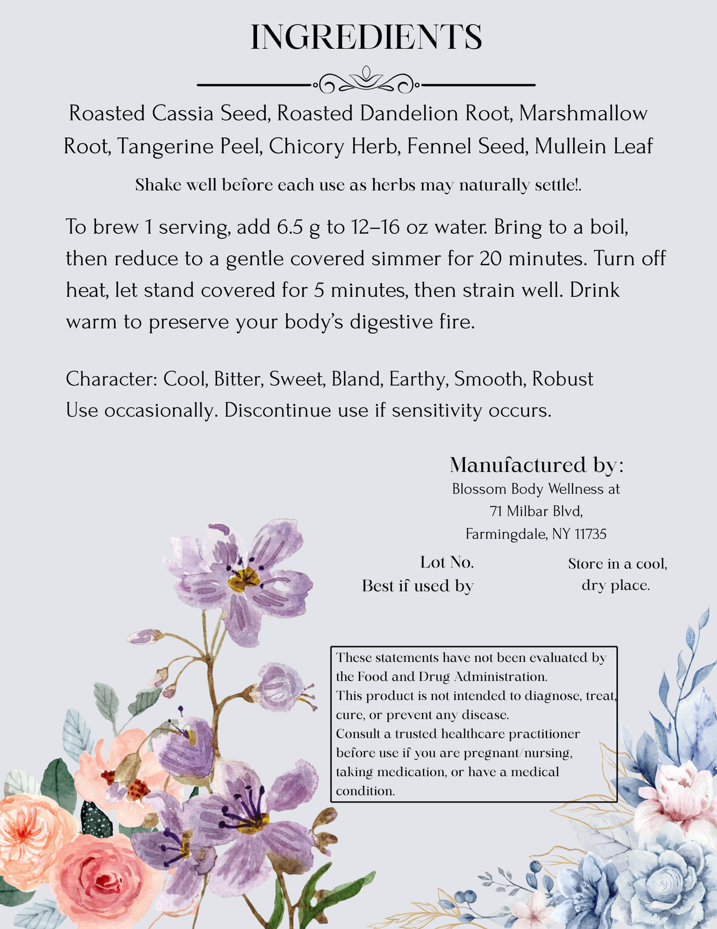 The Reset Herbal Tea Blend