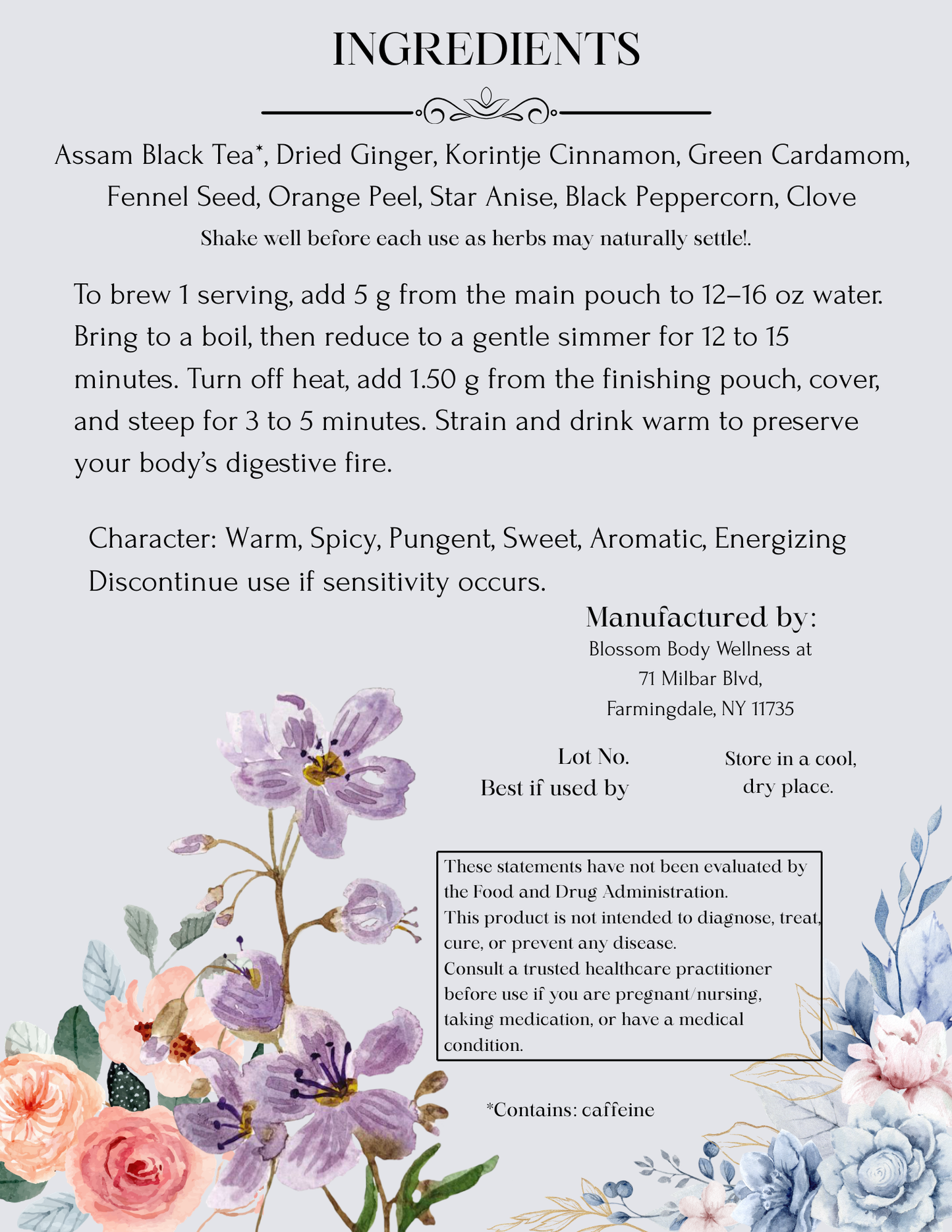 Masala Tea Blend