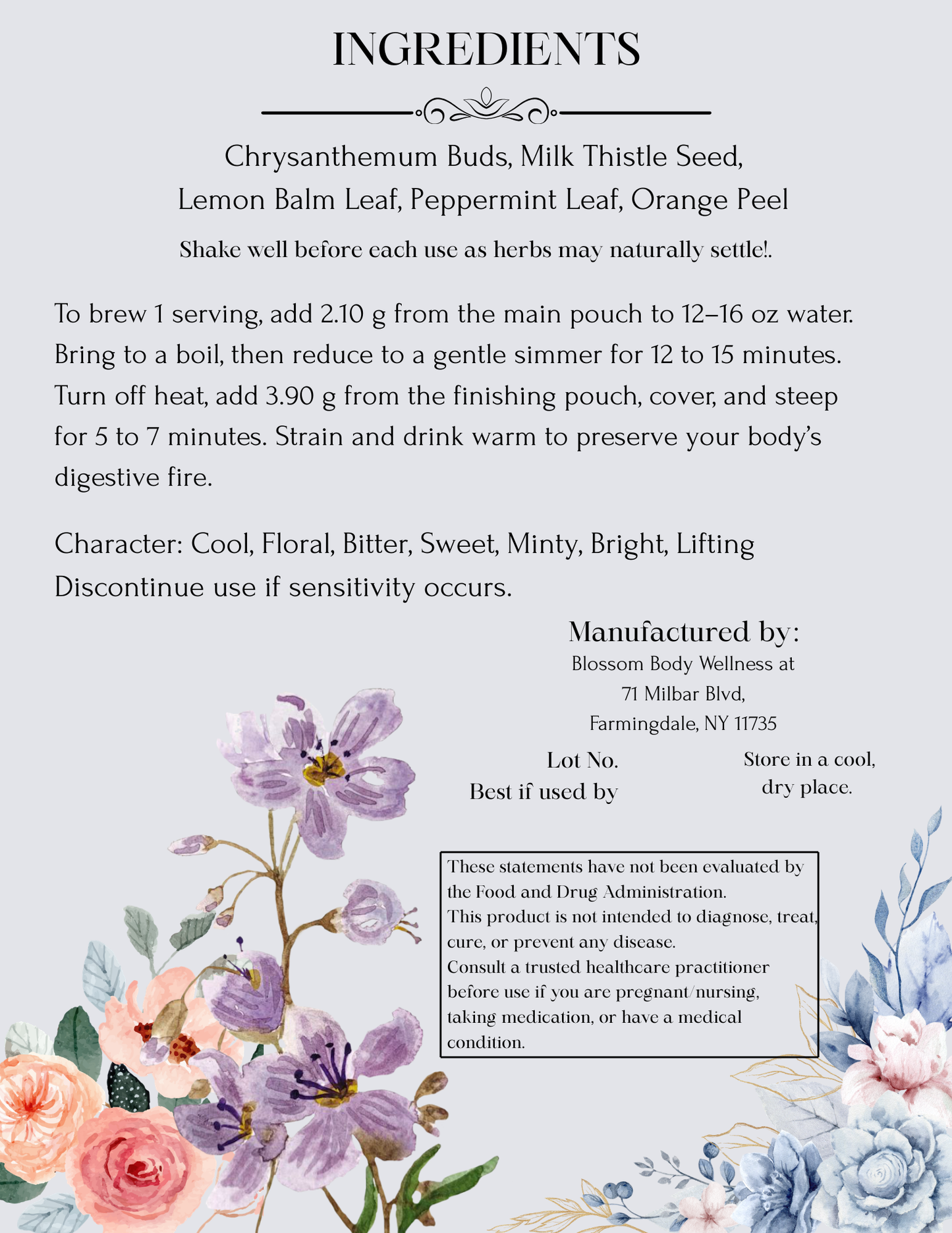 Primavera Herbal Tea Blend